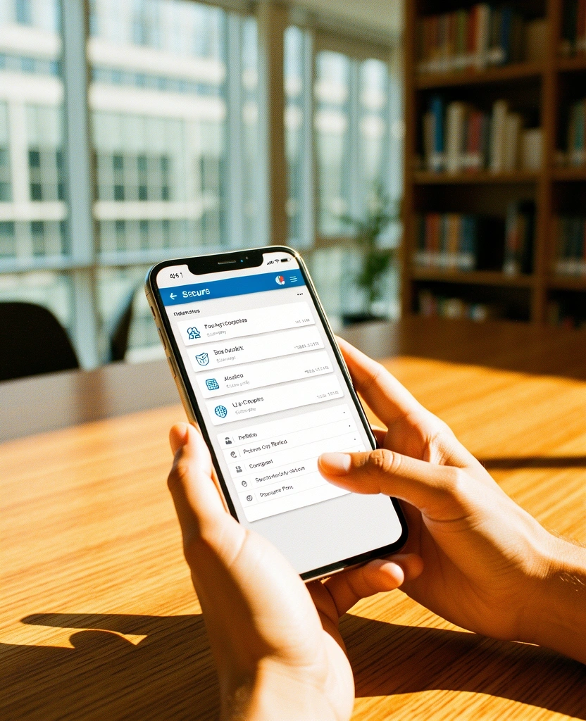 Using portal app